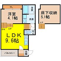 ミレニア栄生  ｜ 愛知県名古屋市西区栄生２丁目（賃貸アパート1LDK・1階・34.04㎡） その2