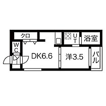 CASA FIORE 浅間町  ｜ 愛知県名古屋市西区花の木１丁目（賃貸アパート1DK・2階・25.47㎡） その2