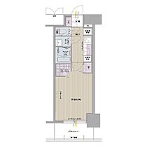 パルティール名西  ｜ 愛知県名古屋市西区枇杷島２丁目（賃貸マンション1K・12階・28.85㎡） その2