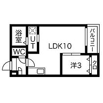 Warren todaI  ｜ 愛知県名古屋市中川区戸田２丁目（賃貸アパート1LDK・1階・30.91㎡） その2