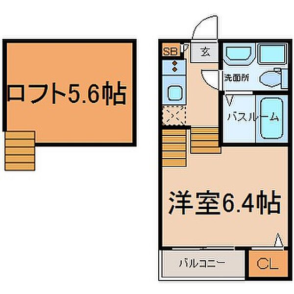 アーバンレガロIII ｜愛知県名古屋市中村区名楽町１丁目(賃貸アパート1SK・1階・20.37㎡)の写真 その2