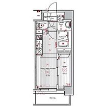 SOLメイクス浄心天神山  ｜ 愛知県名古屋市西区花の木３丁目（賃貸マンション1LDK・2階・30.78㎡） その2