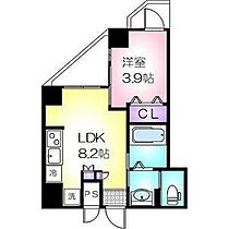 セントフィオーレ岩塚  ｜ 愛知県名古屋市中村区畑江通９丁目（賃貸マンション1LDK・8階・26.08㎡） その2