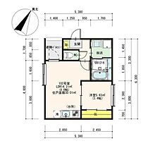 ハーモニーテラス開平町III  ｜ 愛知県名古屋市中川区開平町１丁目（賃貸アパート1LDK・3階・30.37㎡） その2