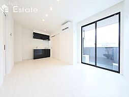 JR関西本線 春田駅 徒歩4分の賃貸アパート 2階1LDKのリビング/ダイニング