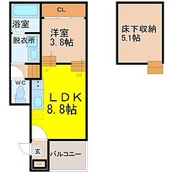 ハーモニーテラス愛知町II 1階
