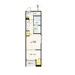 仮称)阿原町A 1LDKの間取図画像