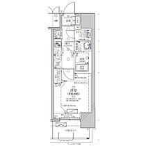 愛知県名古屋市西区花の木１丁目（賃貸マンション1K・13階・24.40㎡） その2