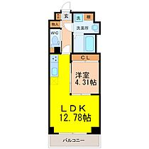 愛知県名古屋市熱田区花町（賃貸マンション1LDK・2階・42.40㎡） その2