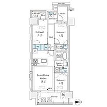 愛知県名古屋市中区丸の内２丁目（賃貸マンション3LDK・4階・63.54㎡） その2