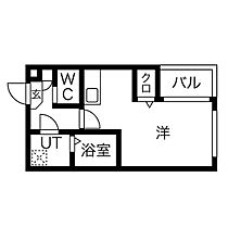 愛知県名古屋市千種区城木町３丁目（賃貸アパート1K・2階・20.25㎡） その2