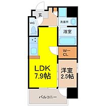 愛知県名古屋市東区矢田南２丁目（賃貸マンション1LDK・2階・28.95㎡） その2