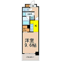 愛知県名古屋市中村区亀島２丁目（賃貸マンション1K・6階・28.49㎡） その2