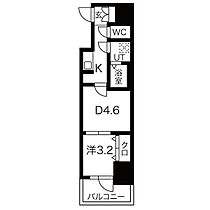 愛知県名古屋市中区橘２丁目（賃貸マンション1DK・14階・27.17㎡） その2