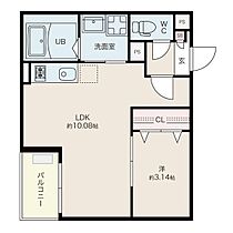 愛知県名古屋市西区枇杷島４丁目（賃貸アパート1LDK・2階・31.81㎡） その2