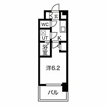 愛知県名古屋市中区富士見町（賃貸マンション1K・2階・25.80㎡） その2