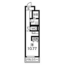 愛知県名古屋市北区田幡２丁目（賃貸マンション1R・4階・24.61㎡） その2