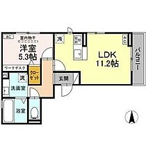 愛知県名古屋市西区栄生１丁目（賃貸アパート1LDK・1階・47.00㎡） その2