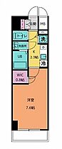 愛知県名古屋市北区清水３丁目（賃貸マンション1K・8階・25.36㎡） その2