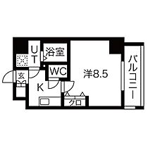 愛知県名古屋市東区泉３丁目（賃貸マンション1K・6階・28.56㎡） その2