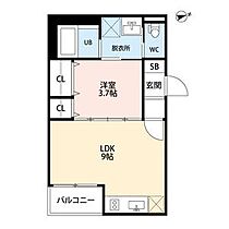 愛知県名古屋市東区豊前町２丁目（賃貸アパート1LDK・3階・31.32㎡） その2