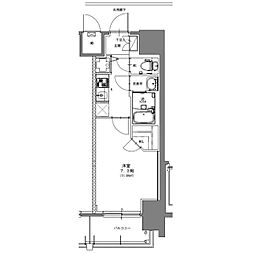 名古屋市西区新道1丁目マンション 1Kの間取図画像