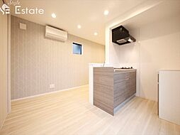 近鉄名古屋線 黄金駅 徒歩3分の賃貸アパート 2階1LDKのリビング/ダイニング