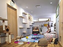 Coco Cat 岩塚 102 1階1LDKのリビング/ダイニング