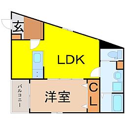 the GARDEN 金山 1階/101