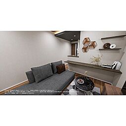 I’ll be清水白壁 203 2階1LDKのリビング/ダイニング