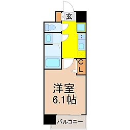 間取図画像 1K