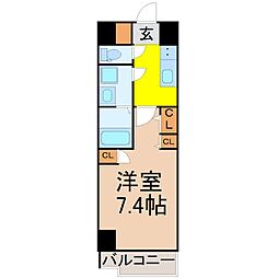 間取図画像 1K