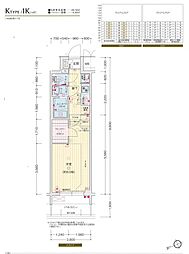 名古屋市中区橘1丁目マンション 1Kの間取図画像