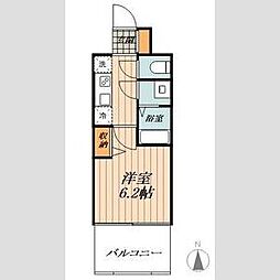 名古屋市中村区亀島2丁目マンション 1Kの間取図画像