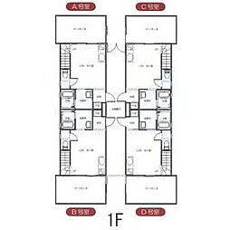 Untrefle 1LDKの間取図画像