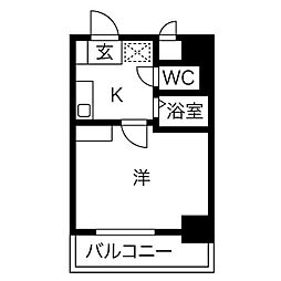ヒルズ千種 3階/304