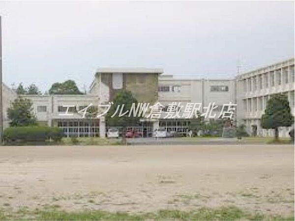 画像12:倉敷市立福田中学校 485m
