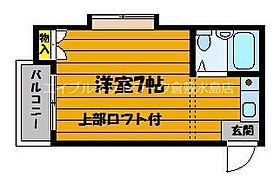 ミヨシコーポ早島 202 ｜ 岡山県都窪郡早島町早島2306-7（賃貸アパート1K・2階・17.40㎡） その2