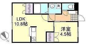 ロイヤル藤I 102 ｜ 岡山県倉敷市福島556-1（賃貸アパート1LDK・1階・36.00㎡） その2