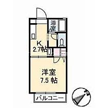 ディアス上小川 205 ｜ 岡山県倉敷市児島小川6丁目2-48（賃貸アパート1K・2階・24.79㎡） その2