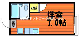 サザリィ川崎 202 ｜ 岡山県倉敷市徳芳162-5（賃貸アパート1R・2階・18.15㎡） その2