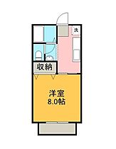 ビーライン中庄B 103 ｜ 岡山県倉敷市徳芳121-1（賃貸アパート1K・1階・24.80㎡） その2