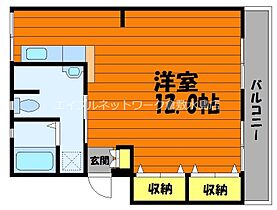 中祥ハイツ 104 ｜ 岡山県倉敷市二子10-1（賃貸マンション1R・1階・43.06㎡） その2