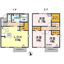 ツインズ 101 ｜ 岡山県倉敷市児島柳田町146-1（賃貸アパート3LDK・1階・86.05㎡） その2