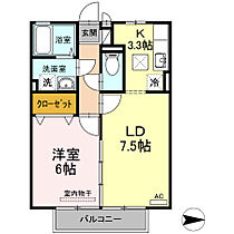 リュミエール 103 ｜ 岡山県倉敷市酒津2566-2（賃貸アパート1LDK・1階・40.07㎡） その2