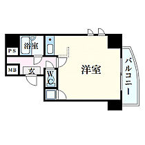 ダイアパレス京町II 704 ｜ 岡山県岡山市北区京町1-25（賃貸マンション1K・7階・21.03㎡） その2