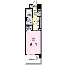 レジデンス西川 207 ｜ 岡山県岡山市北区中央町1番23号（賃貸マンション1K・2階・30.96㎡） その2