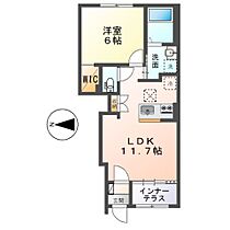 コンフォート　セレッソ  ｜ 岡山県浅口市鴨方町鴨方（賃貸アパート1LDK・1階・43.21㎡） その2