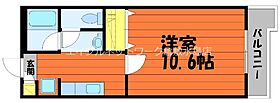 JRBハイツ倉敷駅前 306 ｜ 岡山県倉敷市昭和2丁目1-11（賃貸マンション1K・2階・30.06㎡） その2