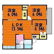 オアシス倉敷　A棟 202 ｜ 岡山県倉敷市大島286-1（賃貸アパート3LDK・2階・62.68㎡） その2